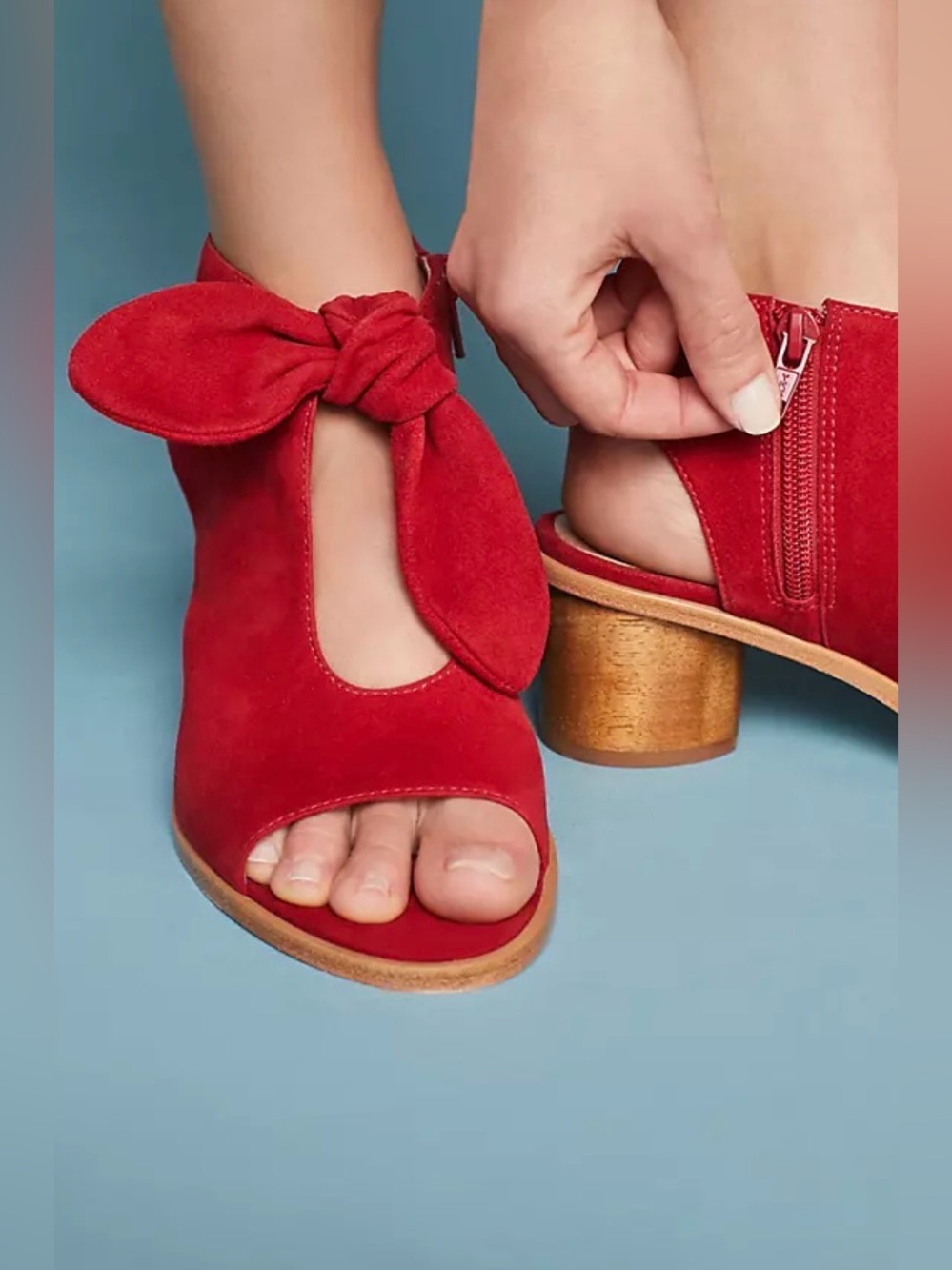 Bernardo Luna Suede Sandal - Picture 2 of 8